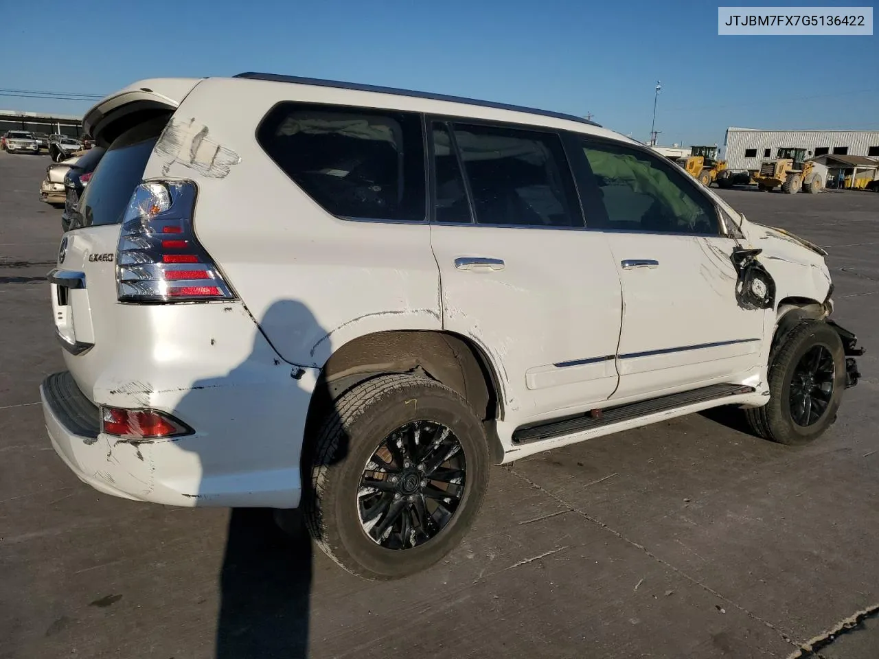 2016 Lexus Gx 460 VIN: JTJBM7FX7G5136422 Lot: 76501484