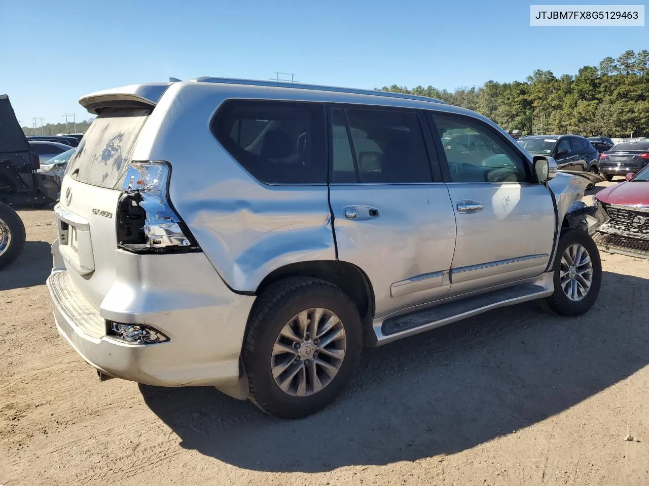 2016 Lexus Gx 460 VIN: JTJBM7FX8G5129463 Lot: 76637324