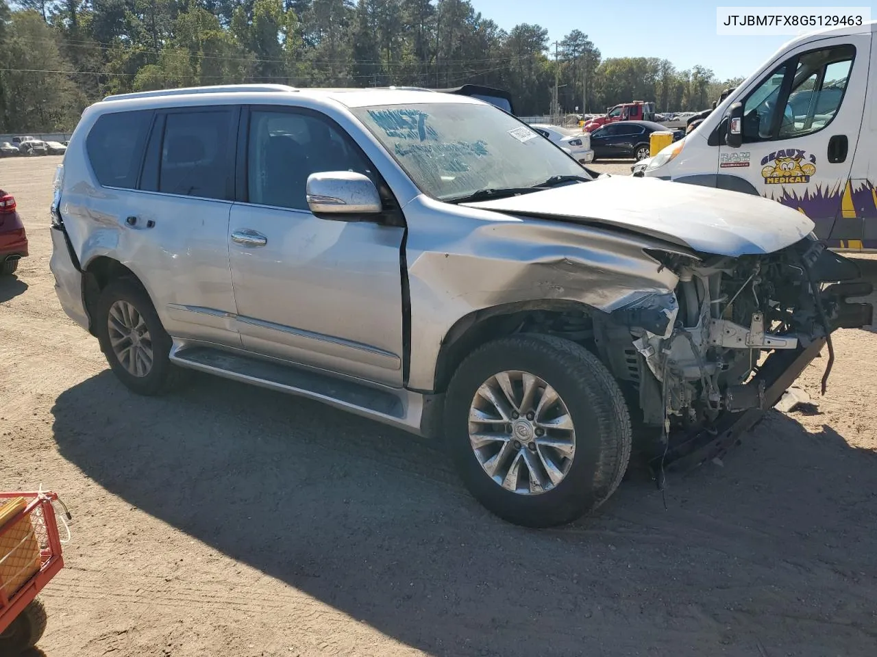 2016 Lexus Gx 460 VIN: JTJBM7FX8G5129463 Lot: 76637324