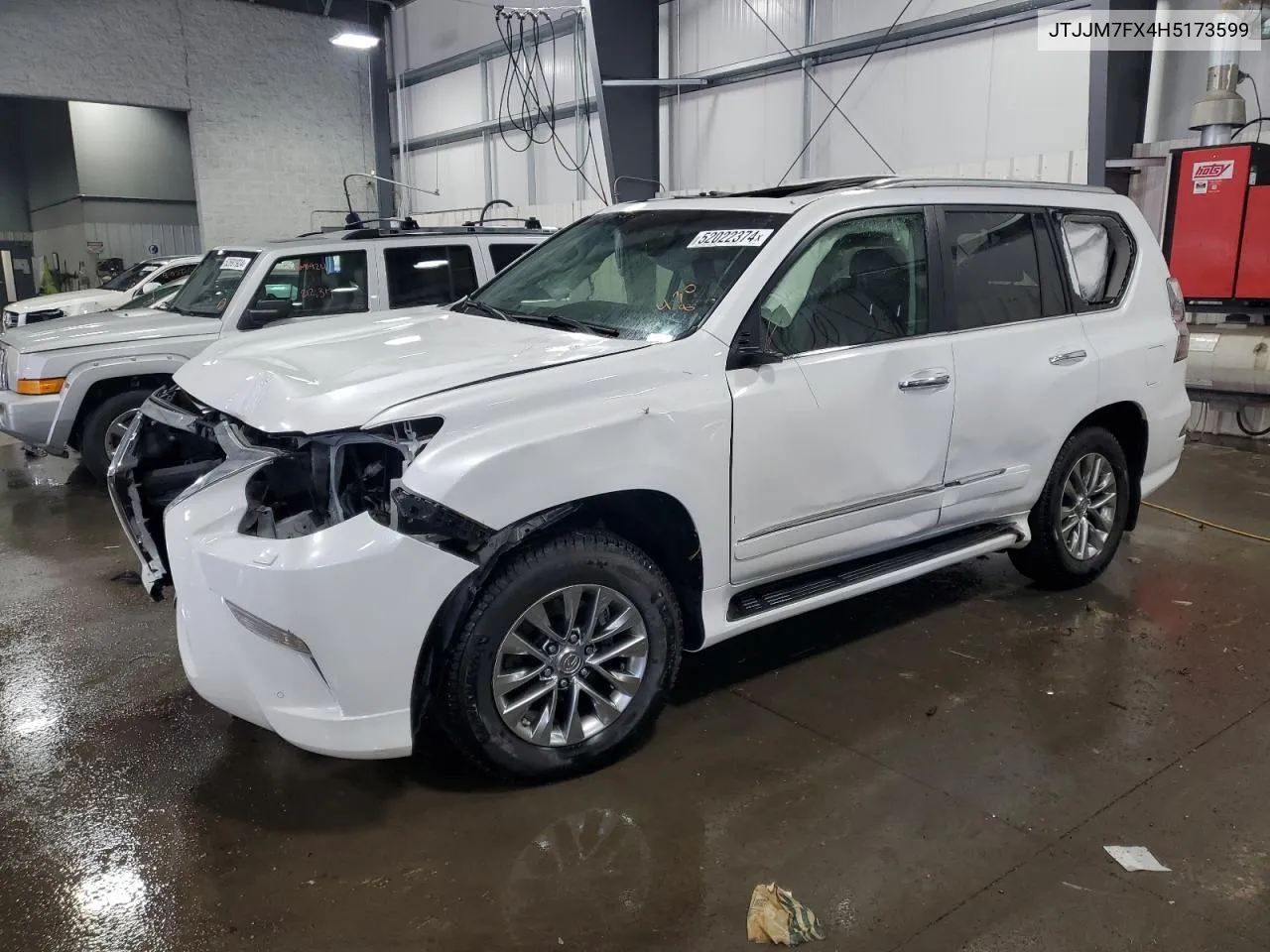 JTJJM7FX4H5173599 2017 Lexus Gx 460 Premium