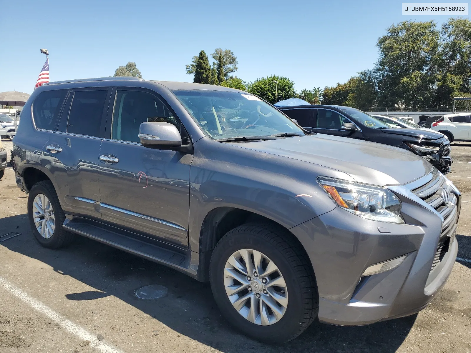 2017 Lexus Gx 460 VIN: JTJBM7FX5H5158923 Lot: 64612214