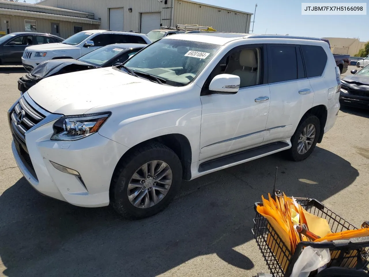 2017 Lexus Gx 460 VIN: JTJBM7FX7H5166098 Lot: 69201064