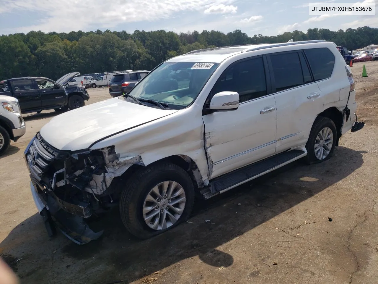 2017 Lexus Gx 460 VIN: JTJBM7FX0H5153676 Lot: 69932754