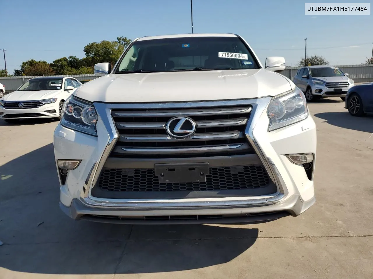 2017 Lexus Gx 460 VIN: JTJBM7FX1H5177484 Lot: 71550004