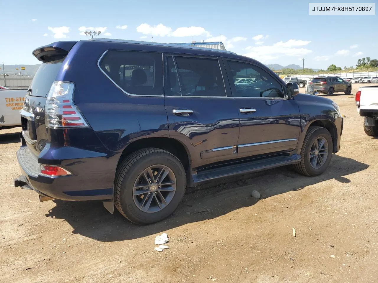 2017 Lexus Gx 460 Premium VIN: JTJJM7FX8H5170897 Lot: 71626764