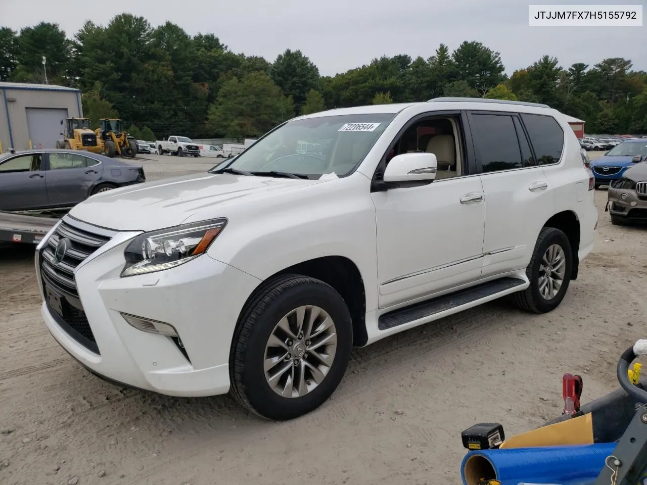 2017 Lexus Gx 460 Premium VIN: JTJJM7FX7H5155792 Lot: 72206544