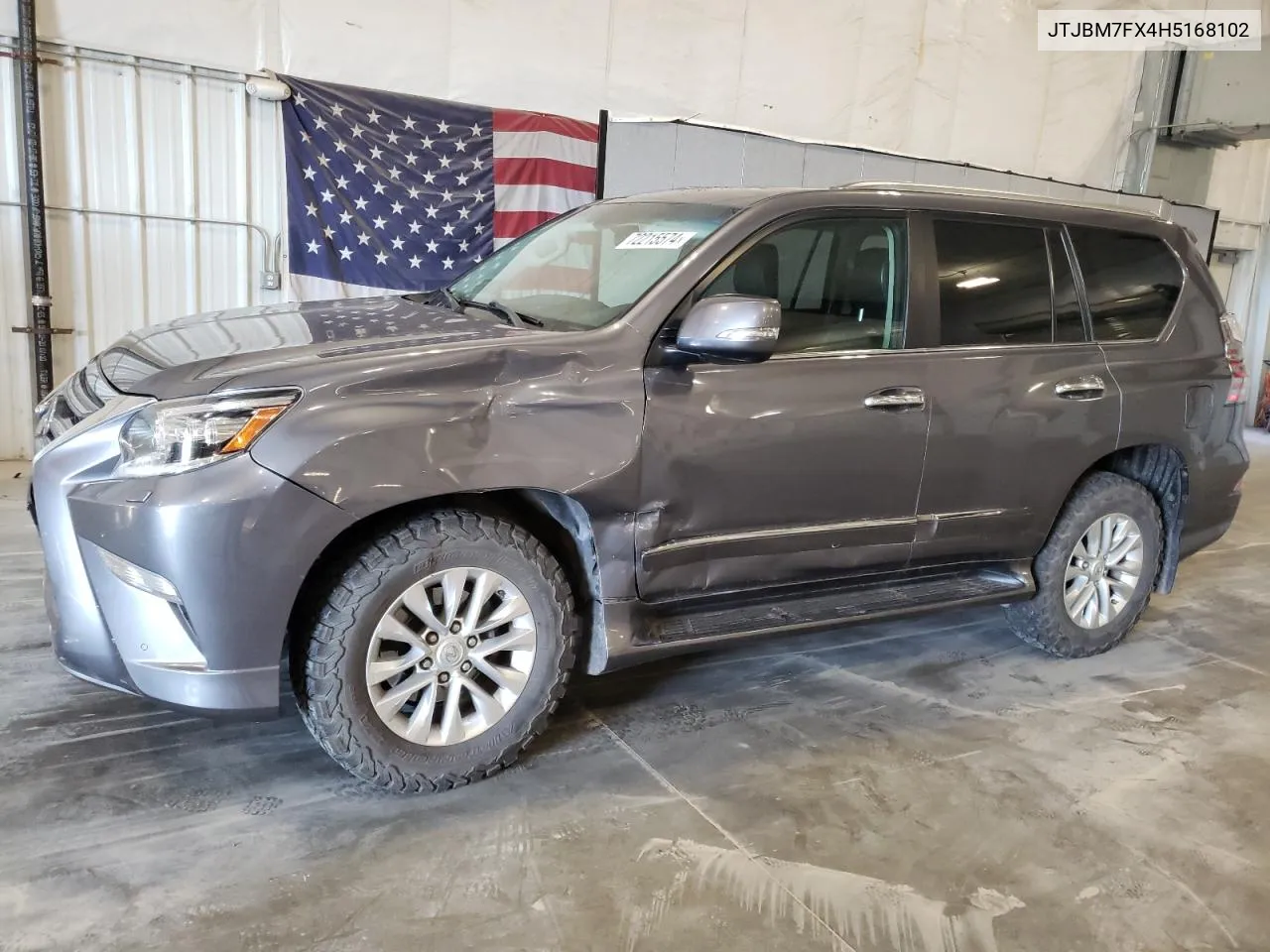 2017 Lexus Gx 460 VIN: JTJBM7FX4H5168102 Lot: 72215574