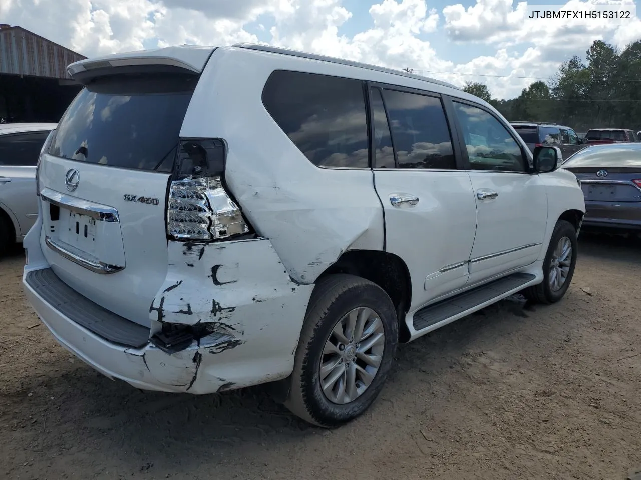 2017 Lexus Gx 460 VIN: JTJBM7FX1H5153122 Lot: 72420974