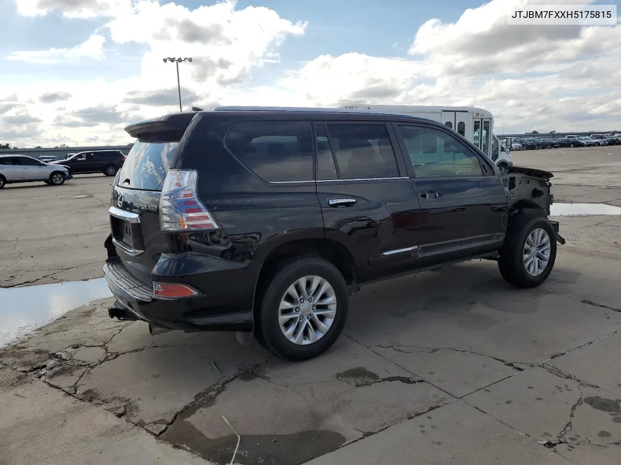 2017 Lexus Gx 460 VIN: JTJBM7FXXH5175815 Lot: 72453764