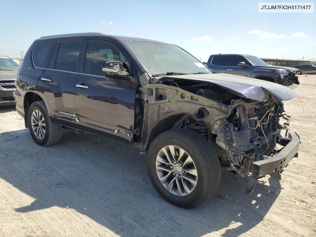 2017 Lexus Gx 460 Premium VIN: JTJJM7FX2H5171477 Lot: 72728544