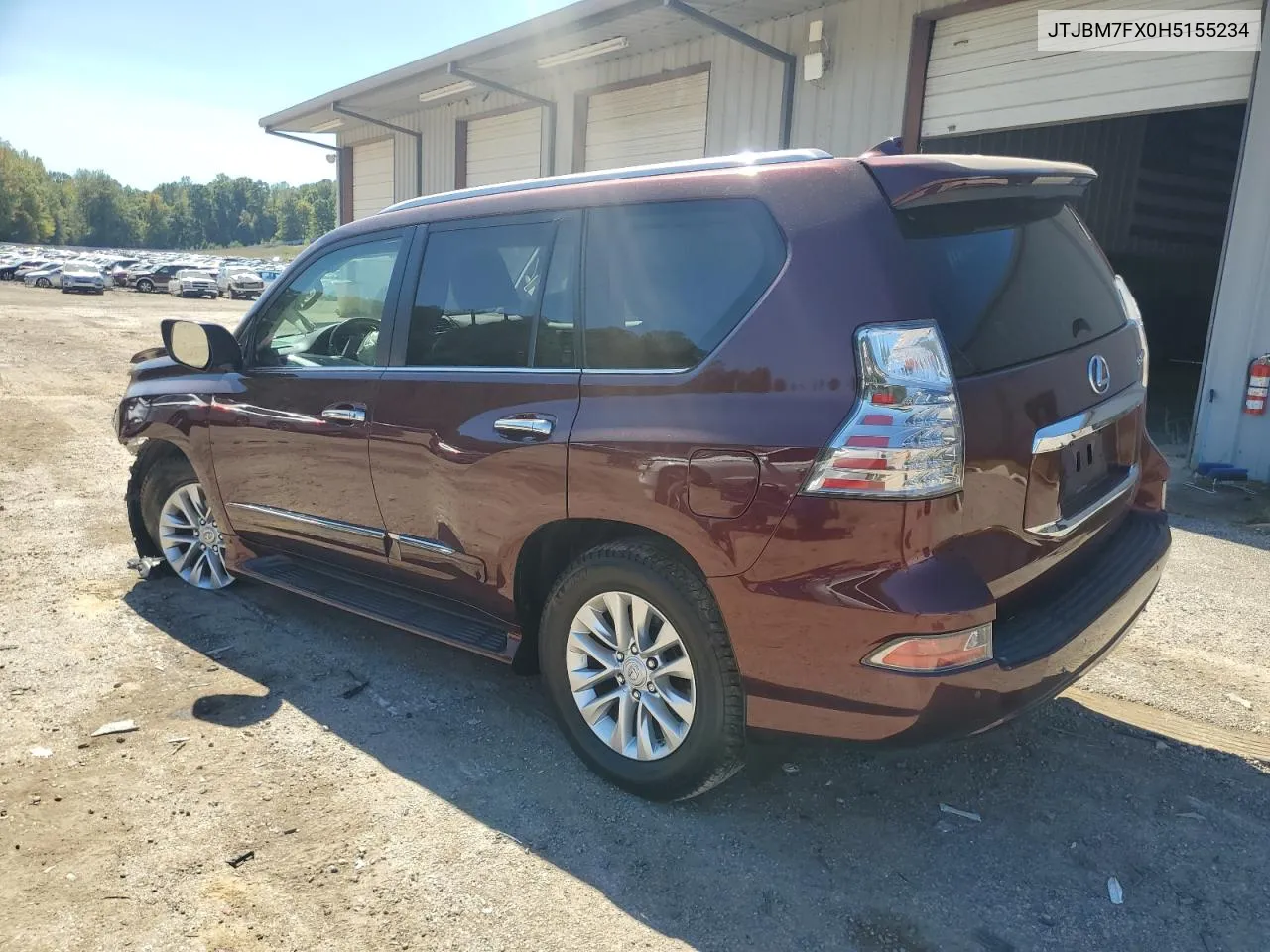 2017 Lexus Gx 460 VIN: JTJBM7FX0H5155234 Lot: 73814384