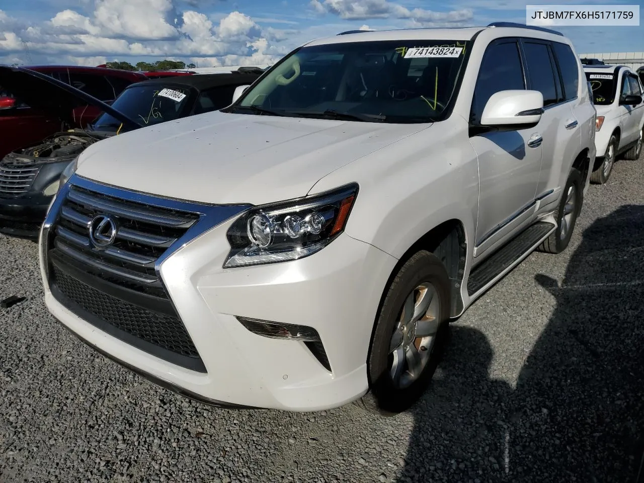 2017 Lexus Gx 460 VIN: JTJBM7FX6H5171759 Lot: 74143824