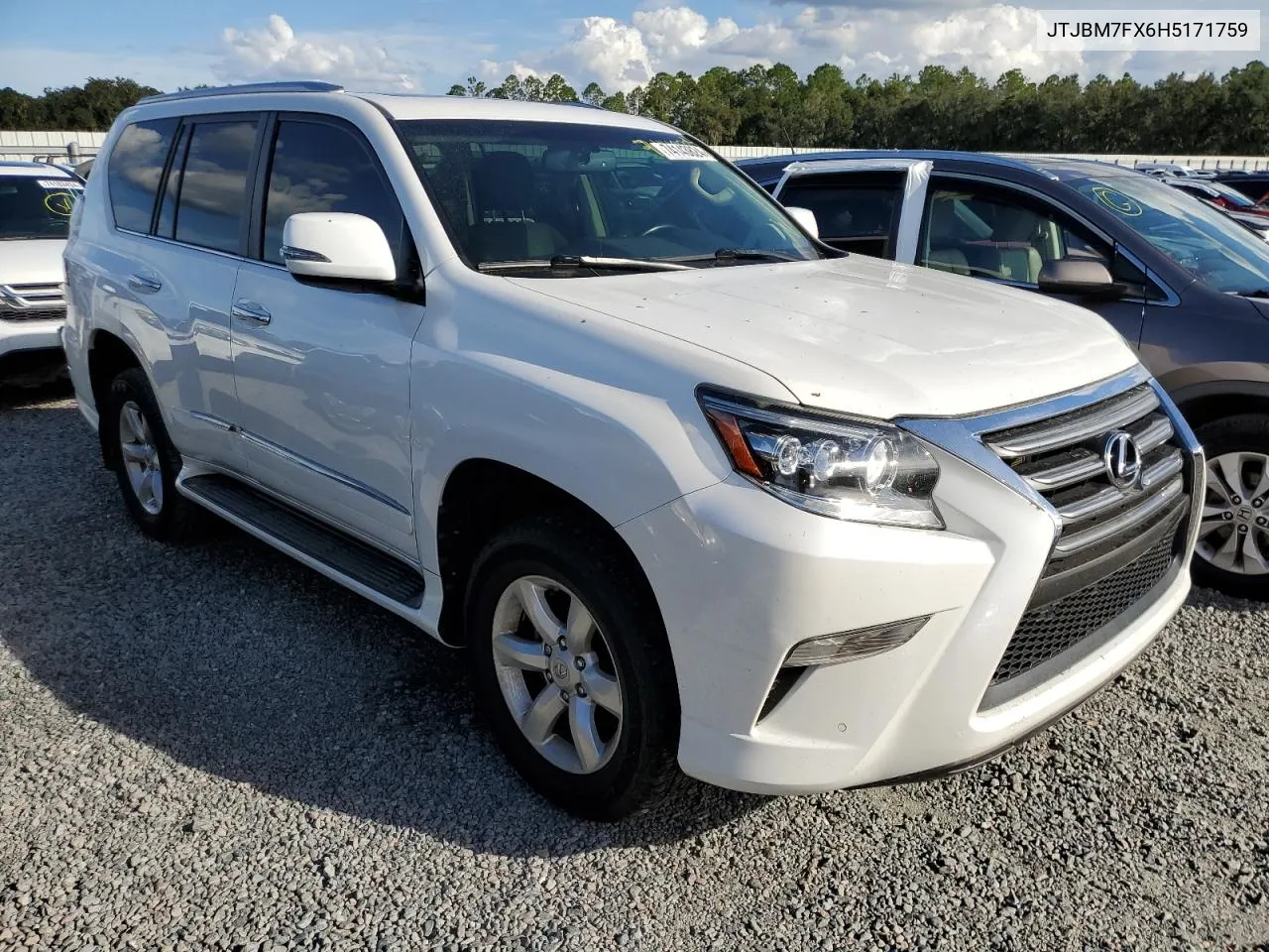 2017 Lexus Gx 460 VIN: JTJBM7FX6H5171759 Lot: 74143824