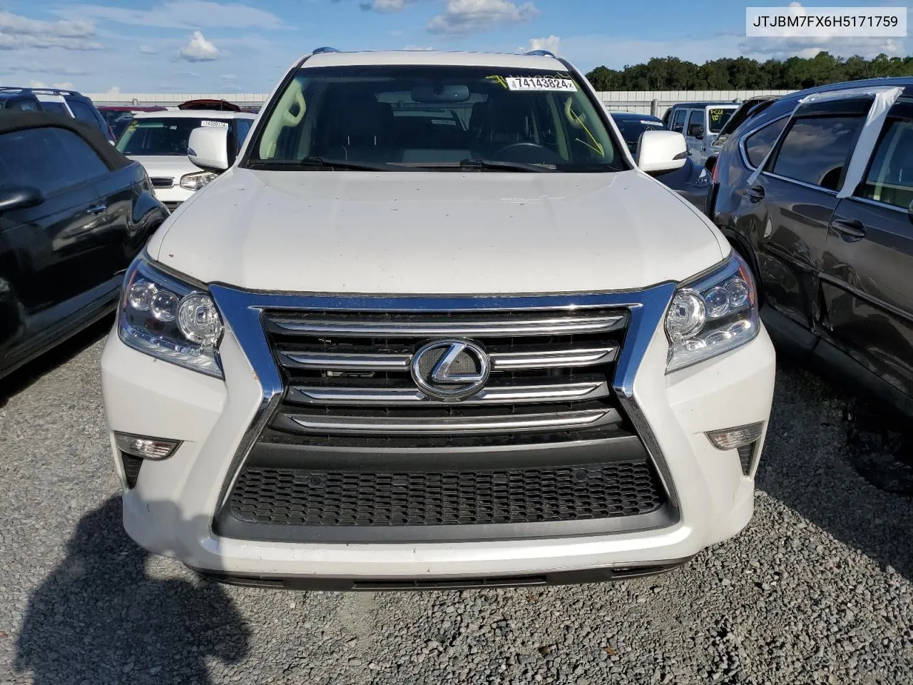 2017 Lexus Gx 460 VIN: JTJBM7FX6H5171759 Lot: 74143824