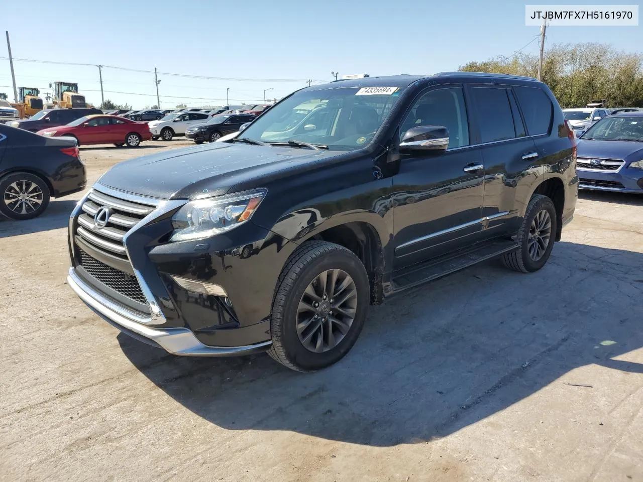 2017 Lexus Gx 460 VIN: JTJBM7FX7H5161970 Lot: 74335694