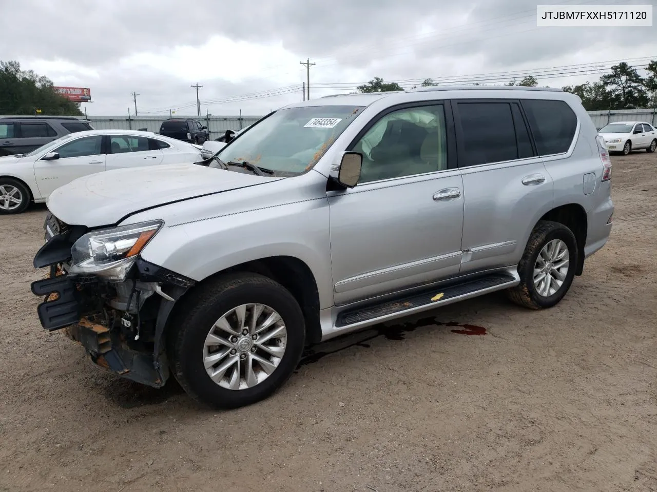 2017 Lexus Gx 460 VIN: JTJBM7FXXH5171120 Lot: 74643354