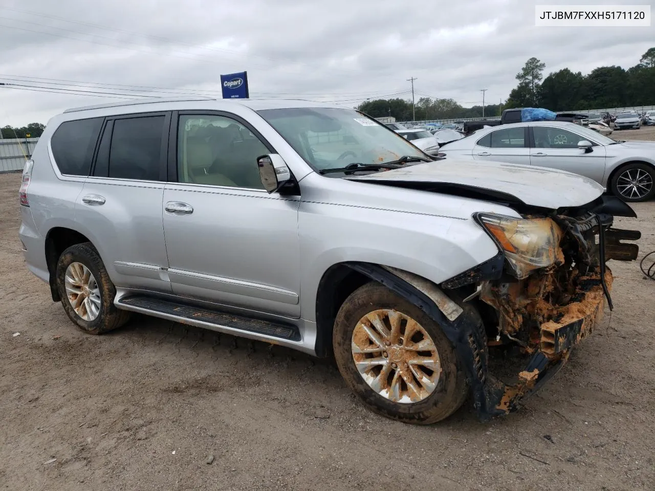 2017 Lexus Gx 460 VIN: JTJBM7FXXH5171120 Lot: 74643354