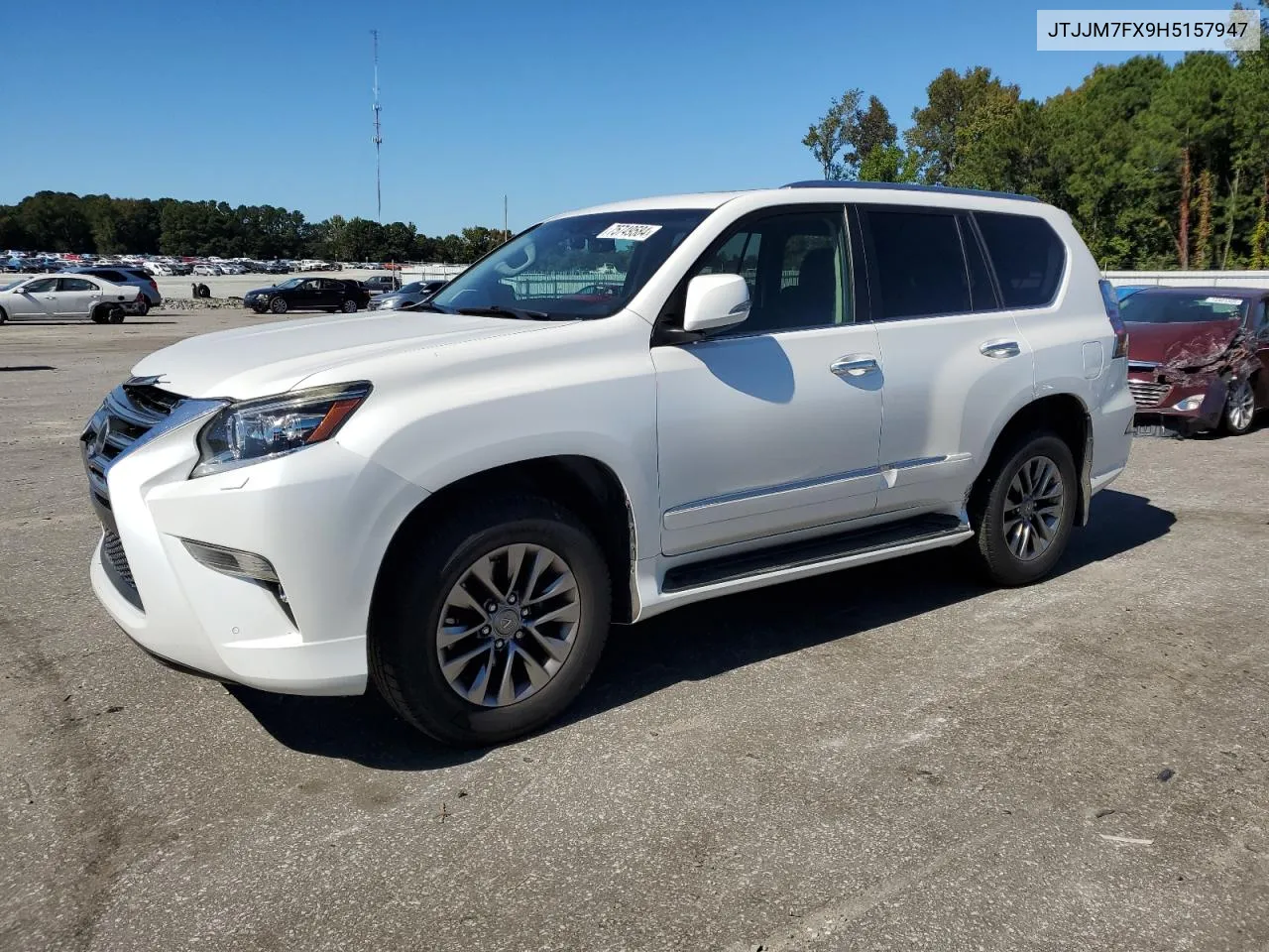 2017 Lexus Gx 460 Premium VIN: JTJJM7FX9H5157947 Lot: 75749584