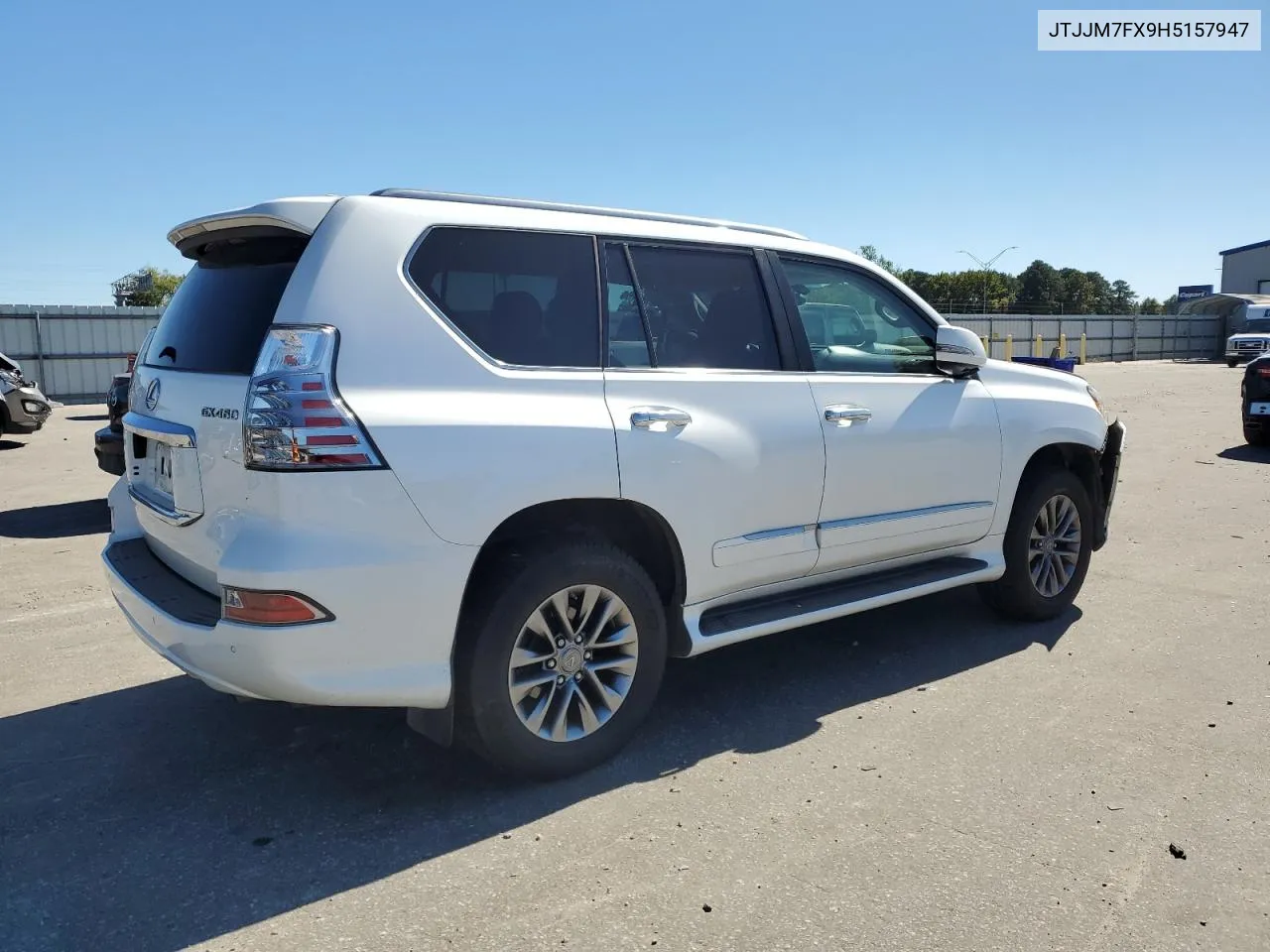 2017 Lexus Gx 460 Premium VIN: JTJJM7FX9H5157947 Lot: 75749584