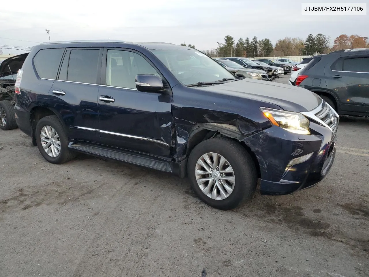 2017 Lexus Gx 460 VIN: JTJBM7FX2H5177106 Lot: 78605394