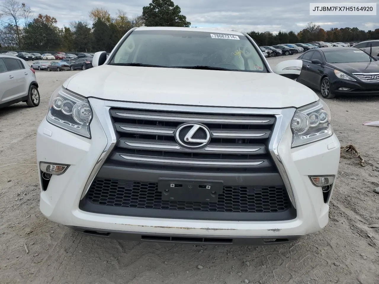 2017 Lexus Gx 460 VIN: JTJBM7FX7H5164920 Lot: 78687214