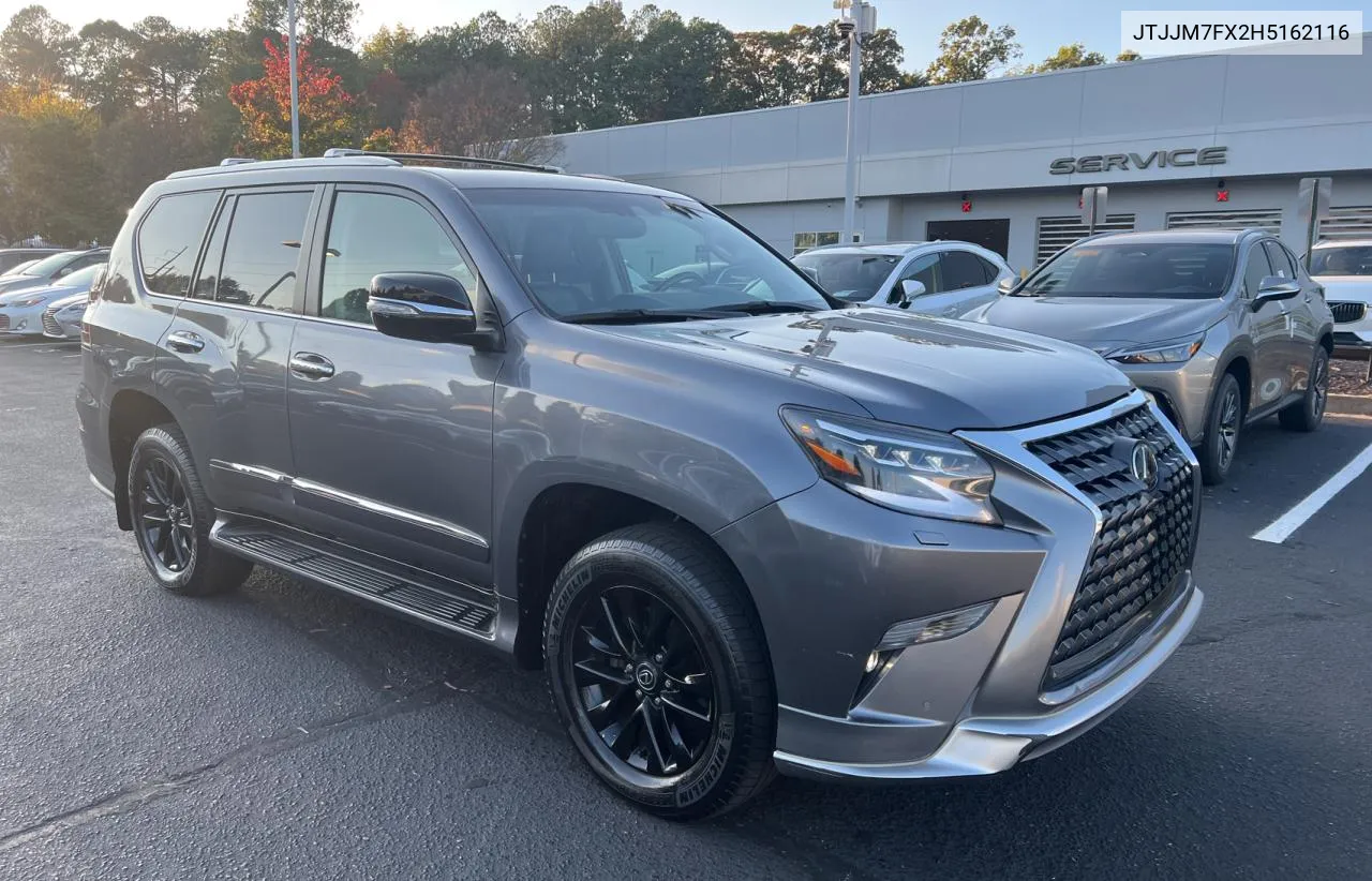 2017 Lexus Gx 460 Premium VIN: JTJJM7FX2H5162116 Lot: 80567644