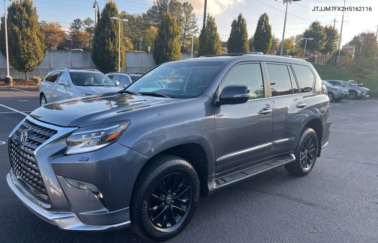 2017 Lexus Gx 460 Premium VIN: JTJJM7FX2H5162116 Lot: 80567644