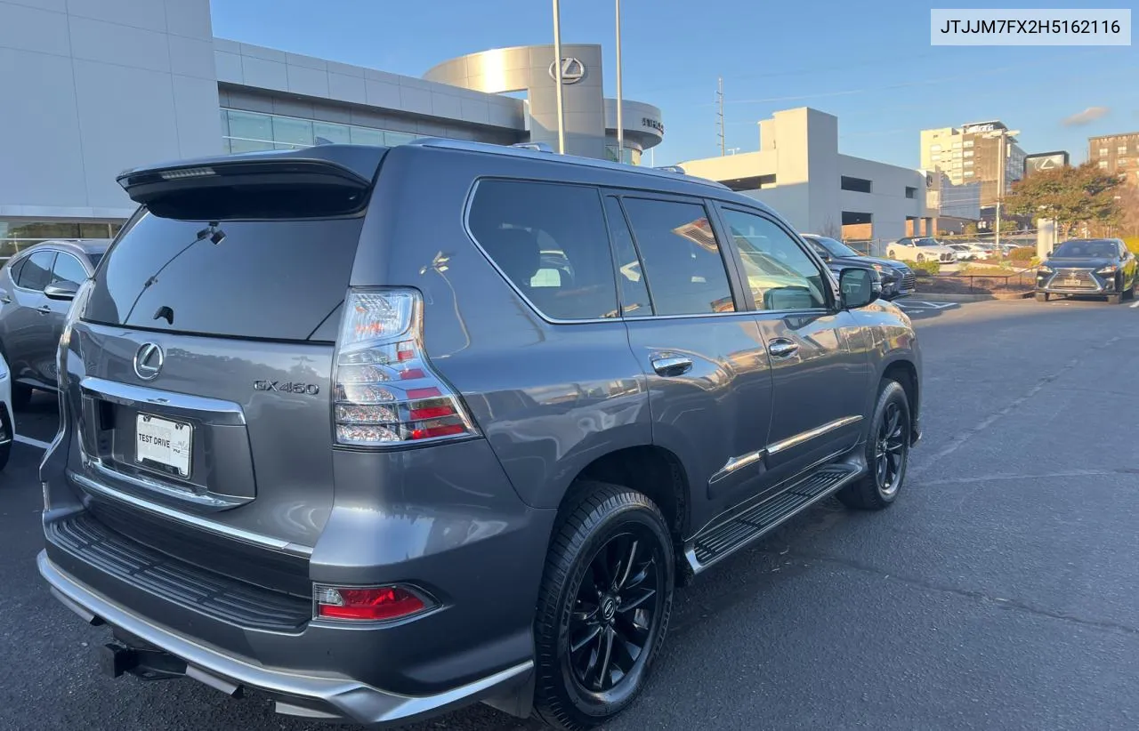 2017 Lexus Gx 460 Premium VIN: JTJJM7FX2H5162116 Lot: 80567644