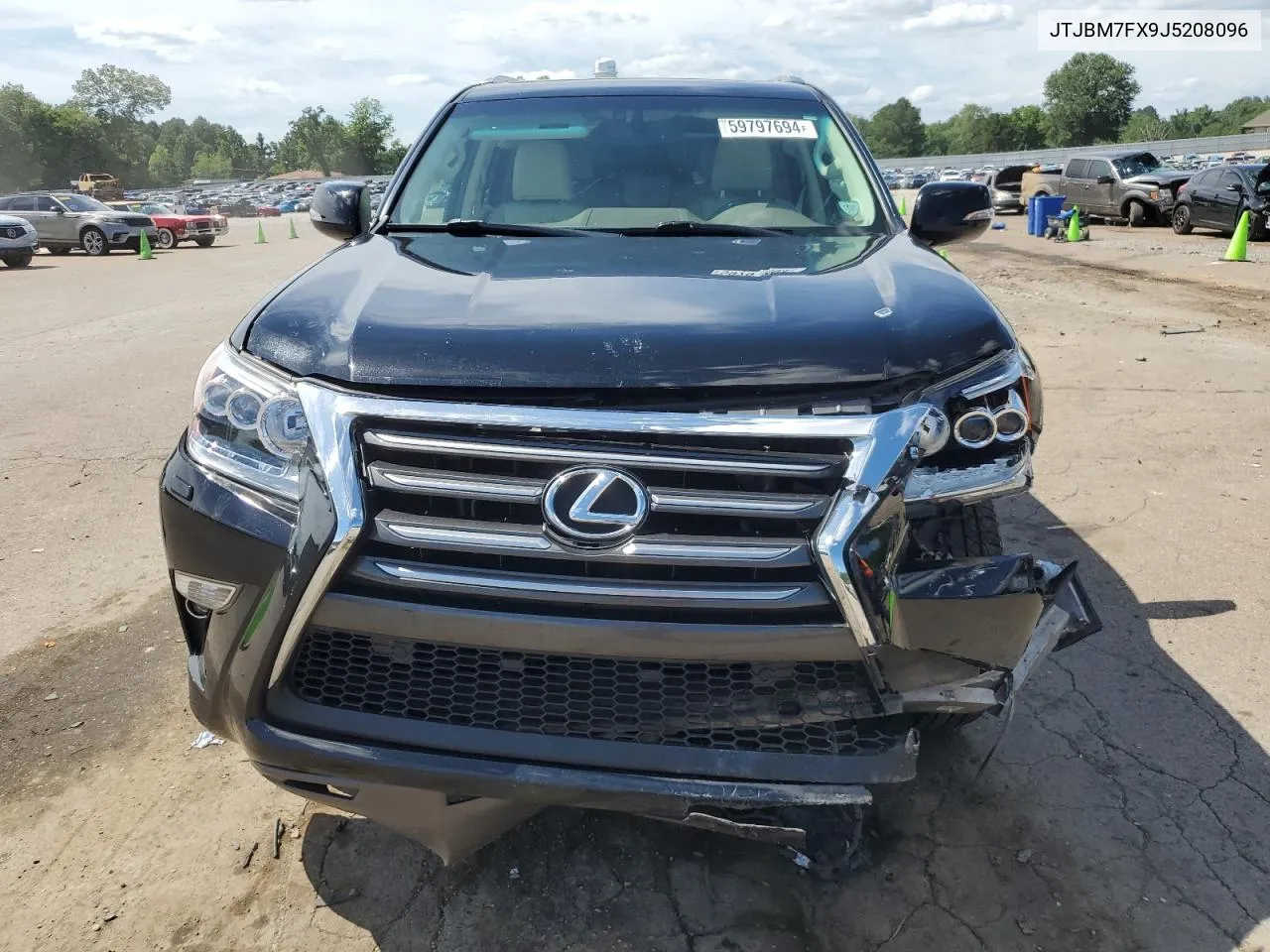 2018 Lexus Gx 460 VIN: JTJBM7FX9J5208096 Lot: 59797694