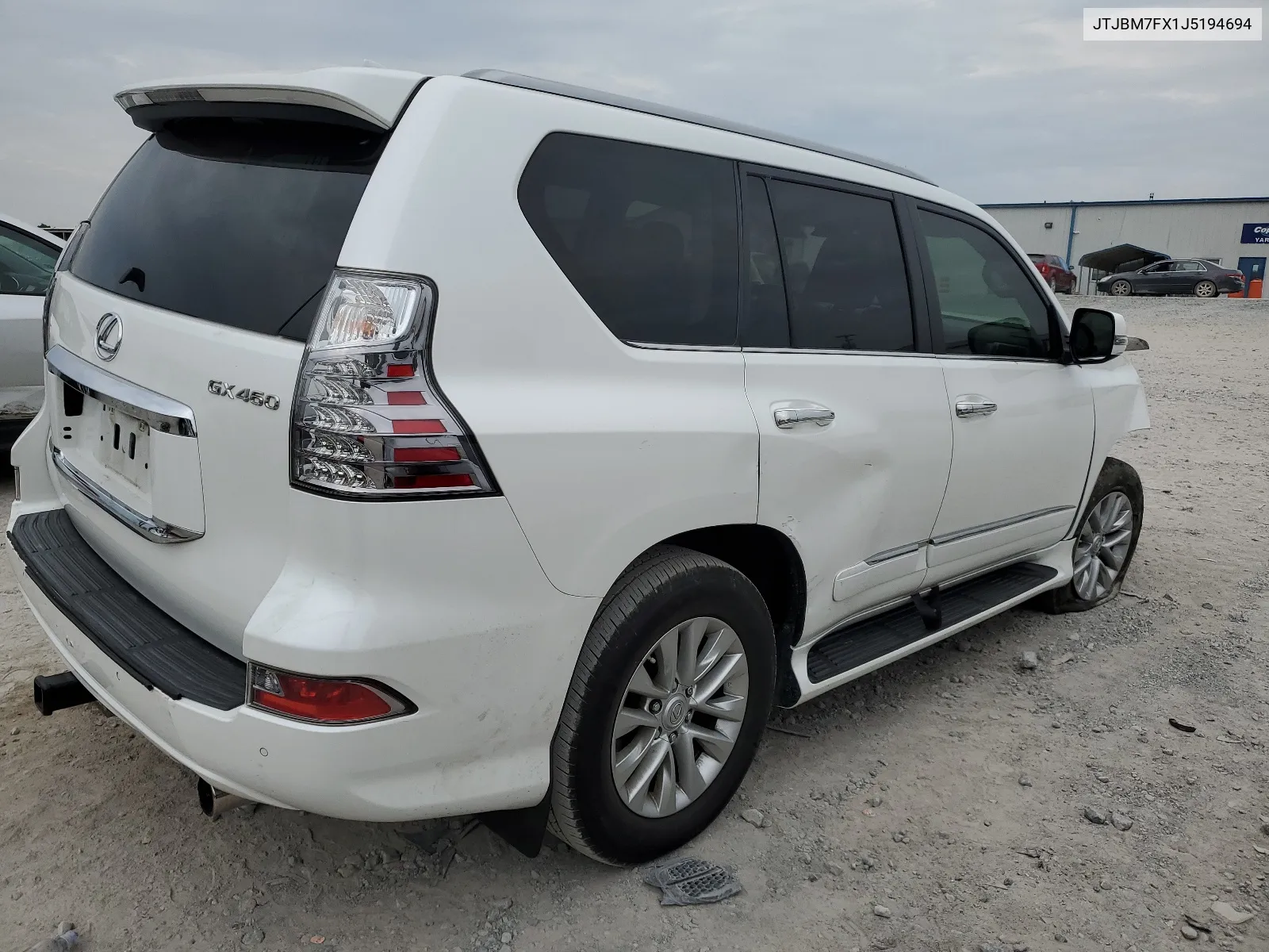 2018 Lexus Gx 460 VIN: JTJBM7FX1J5194694 Lot: 63125194