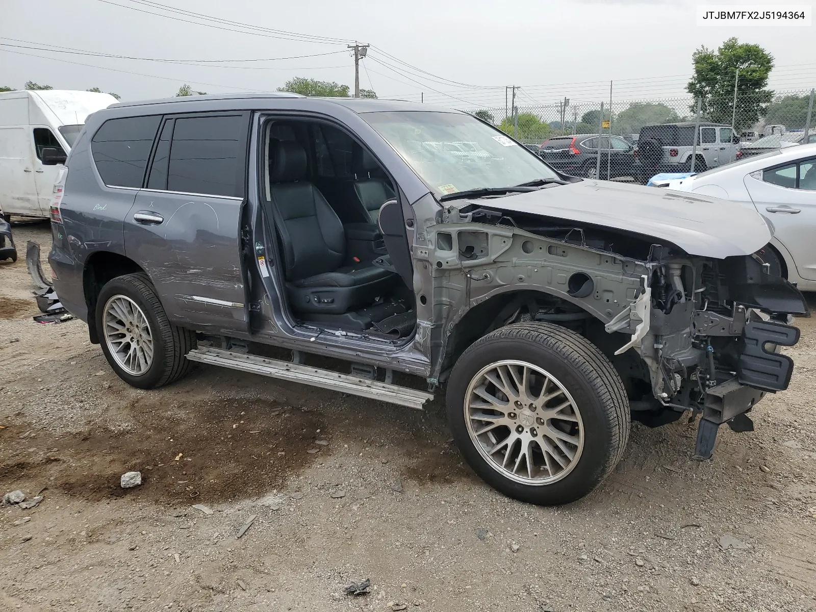 2018 Lexus Gx 460 VIN: JTJBM7FX2J5194364 Lot: 63173054