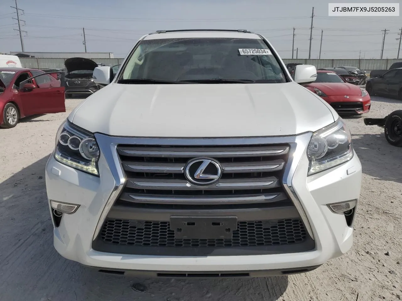 2018 Lexus Gx 460 VIN: JTJBM7FX9J5205263 Lot: 65725034