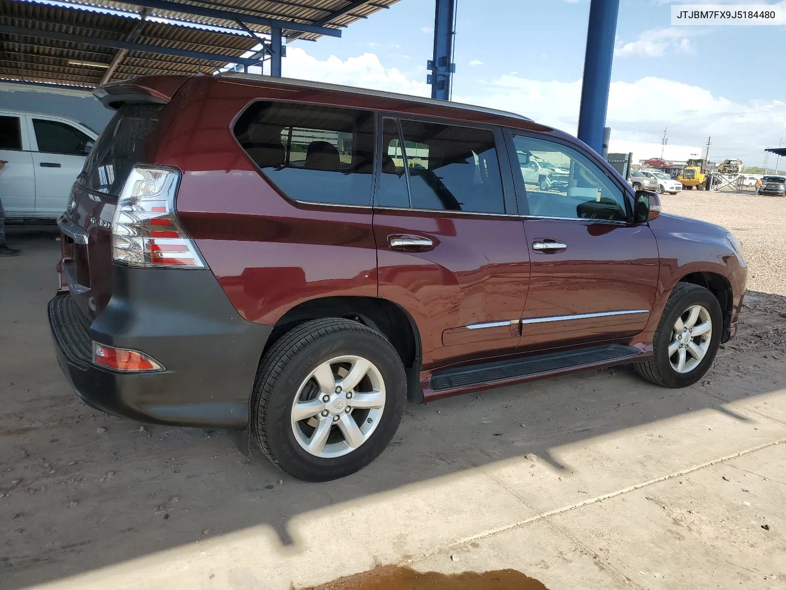 2018 Lexus Gx 460 VIN: JTJBM7FX9J5184480 Lot: 67167974