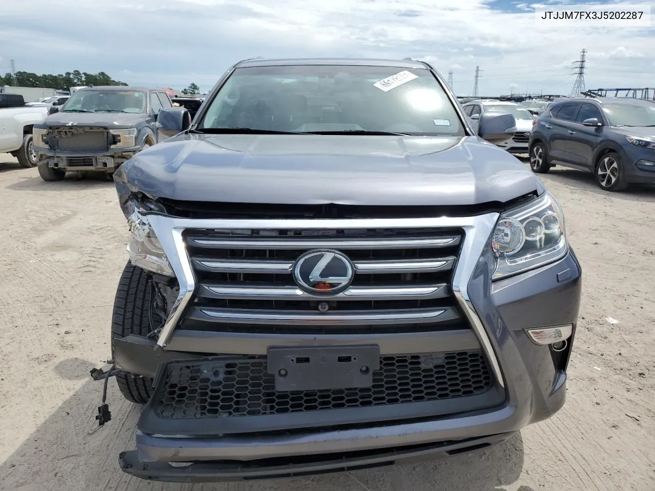 JTJJM7FX3J5202287 2018 Lexus Gx 460 Premium