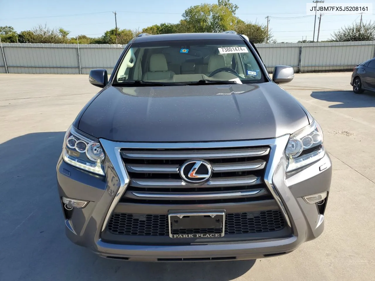 2018 Lexus Gx 460 VIN: JTJBM7FX5J5208161 Lot: 73801474