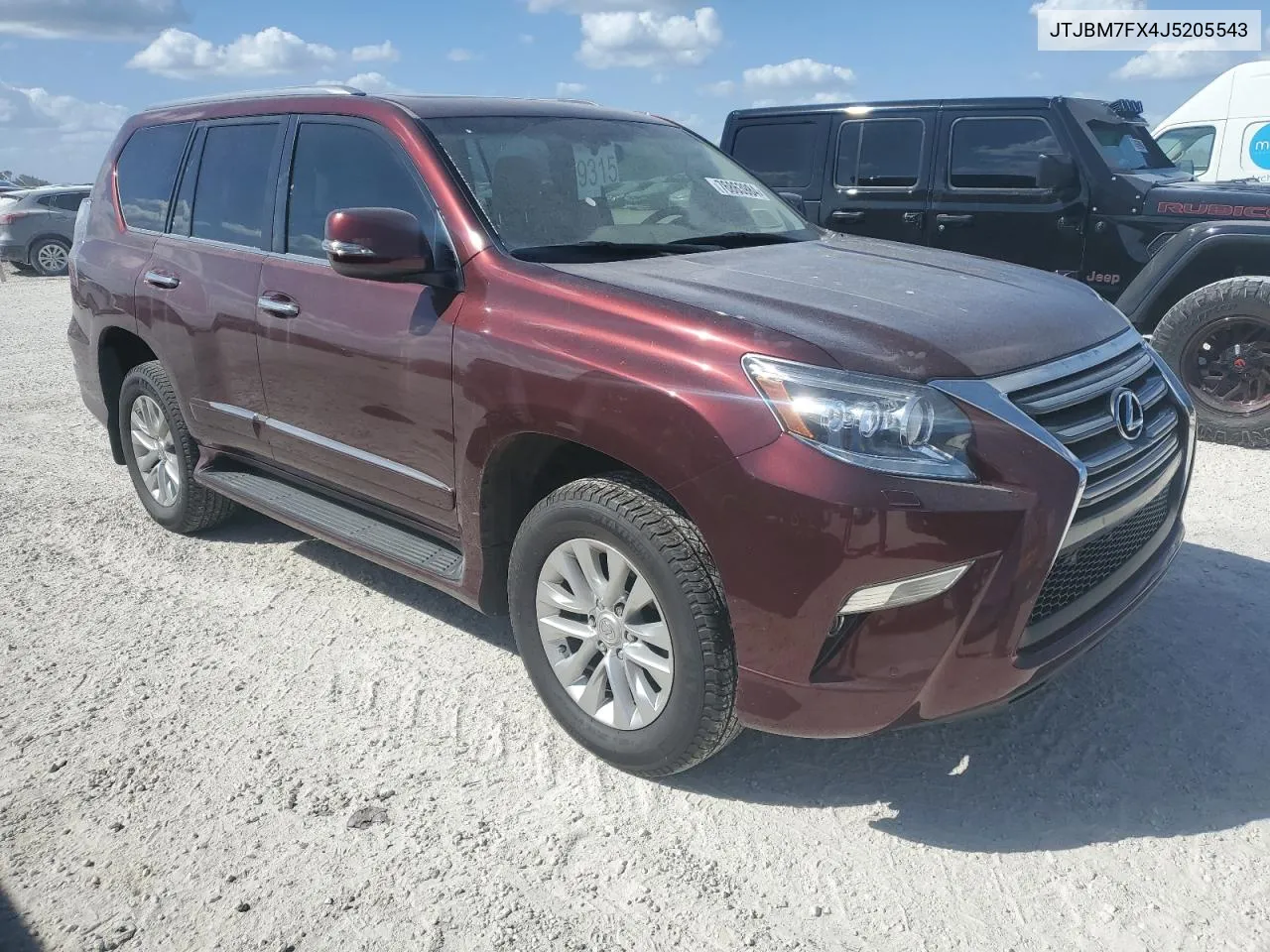 2018 Lexus Gx 460 VIN: JTJBM7FX4J5205543 Lot: 76863984