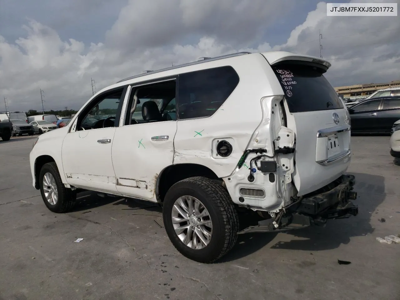 2018 Lexus Gx 460 VIN: JTJBM7FXXJ5201772 Lot: 78872414