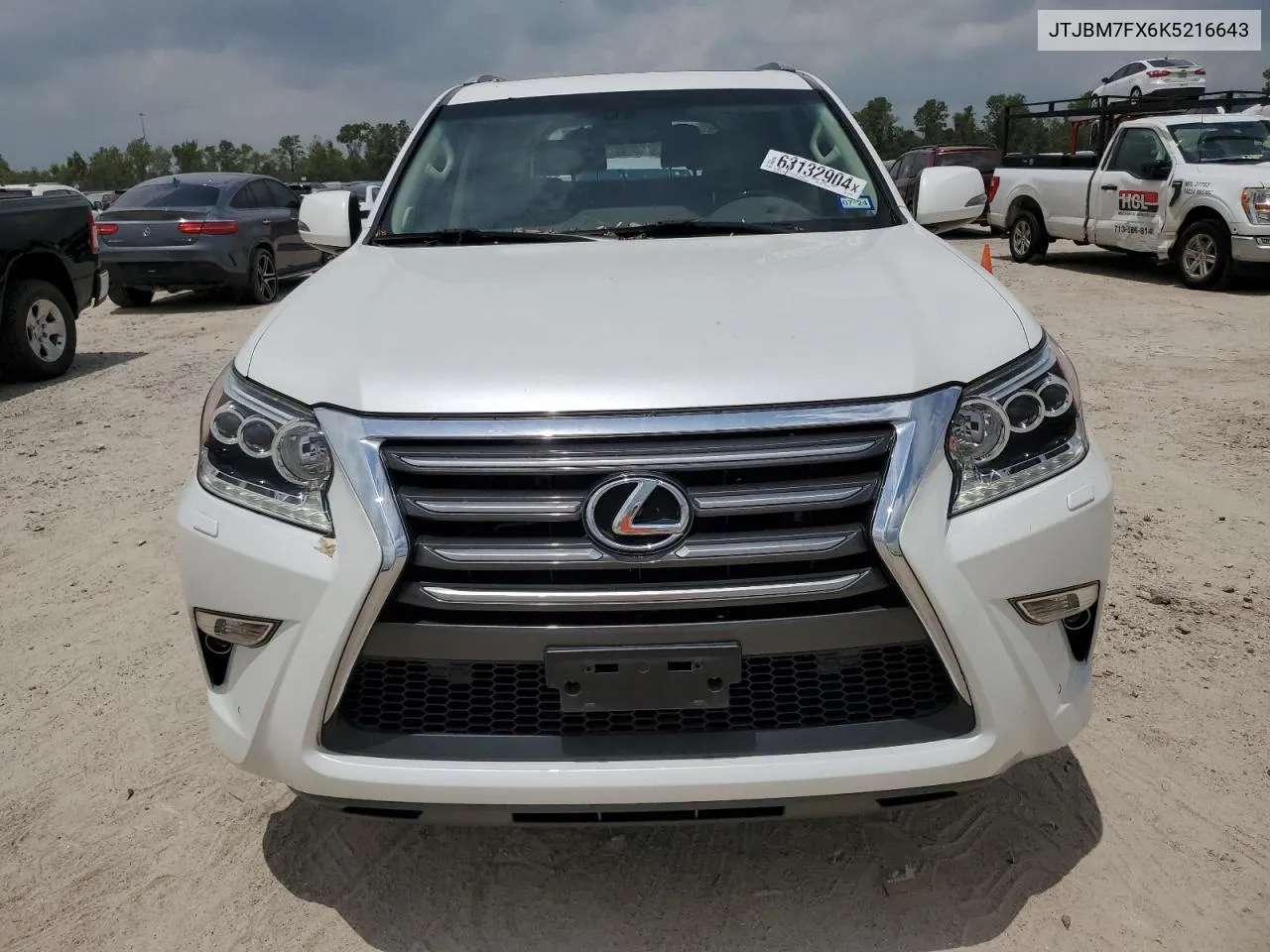 2019 Lexus Gx 460 VIN: JTJBM7FX6K5216643 Lot: 63132904