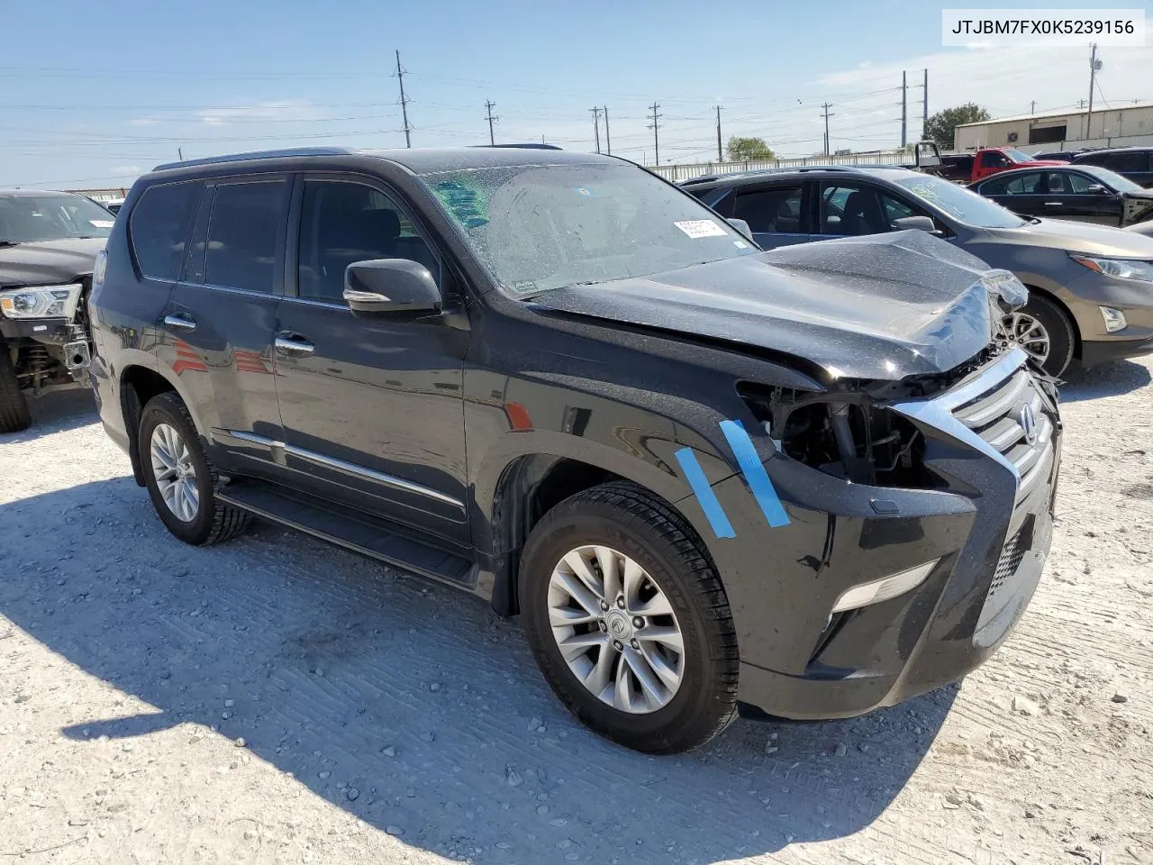 2019 Lexus Gx 460 VIN: JTJBM7FX0K5239156 Lot: 69255174