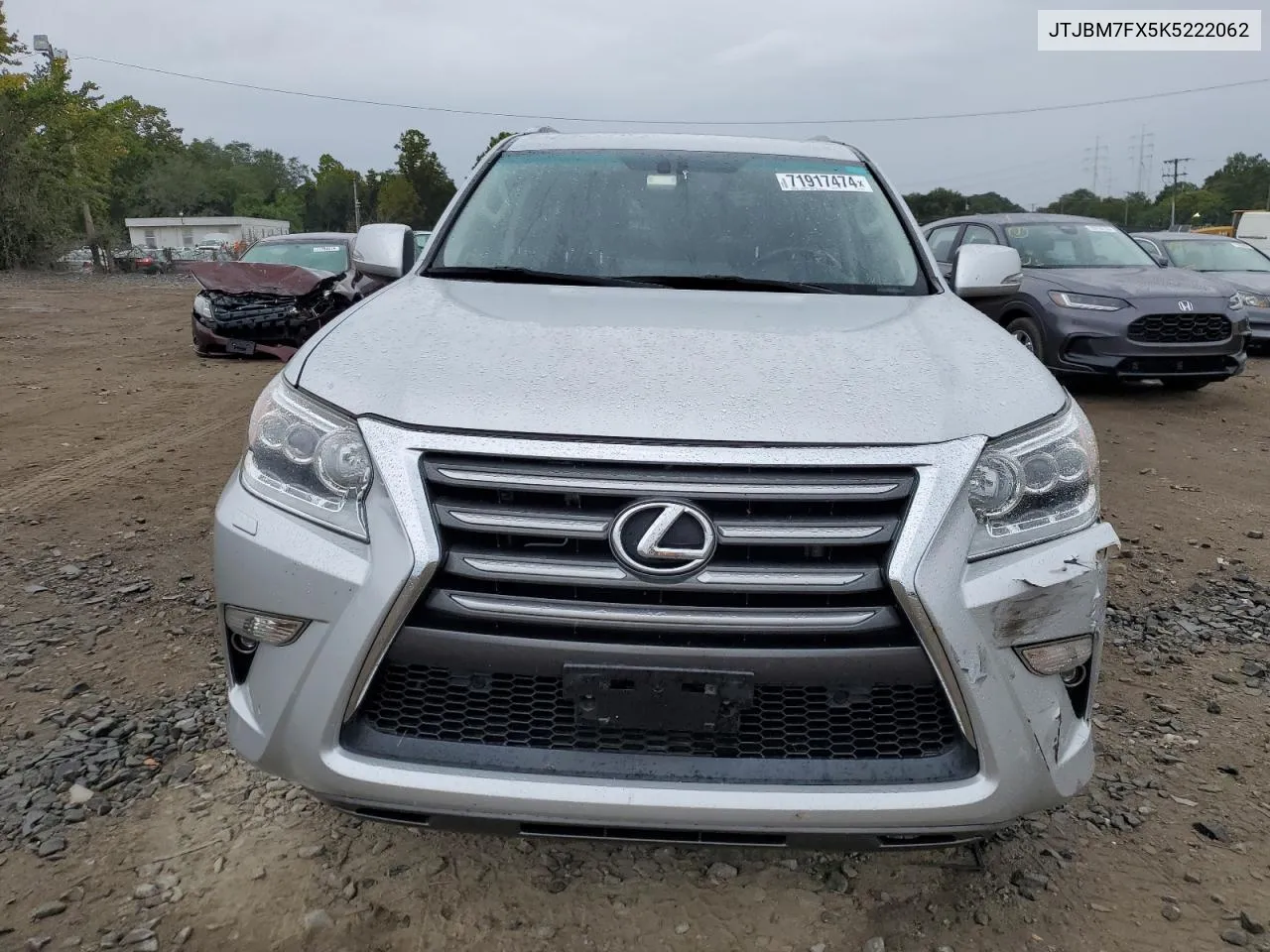 2019 Lexus Gx 460 VIN: JTJBM7FX5K5222062 Lot: 71917474