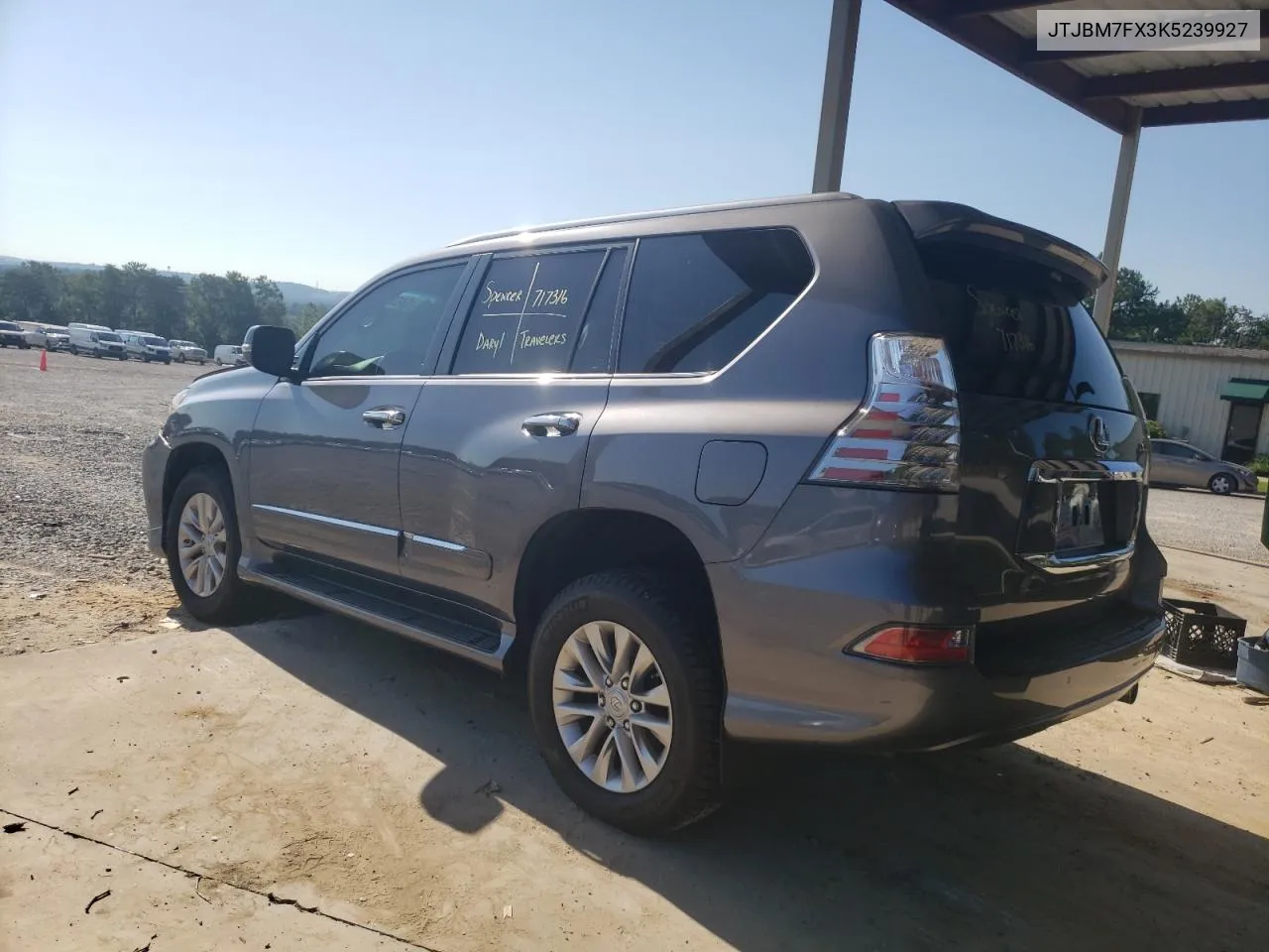 2019 Lexus Gx 460 VIN: JTJBM7FX3K5239927 Lot: 74197604