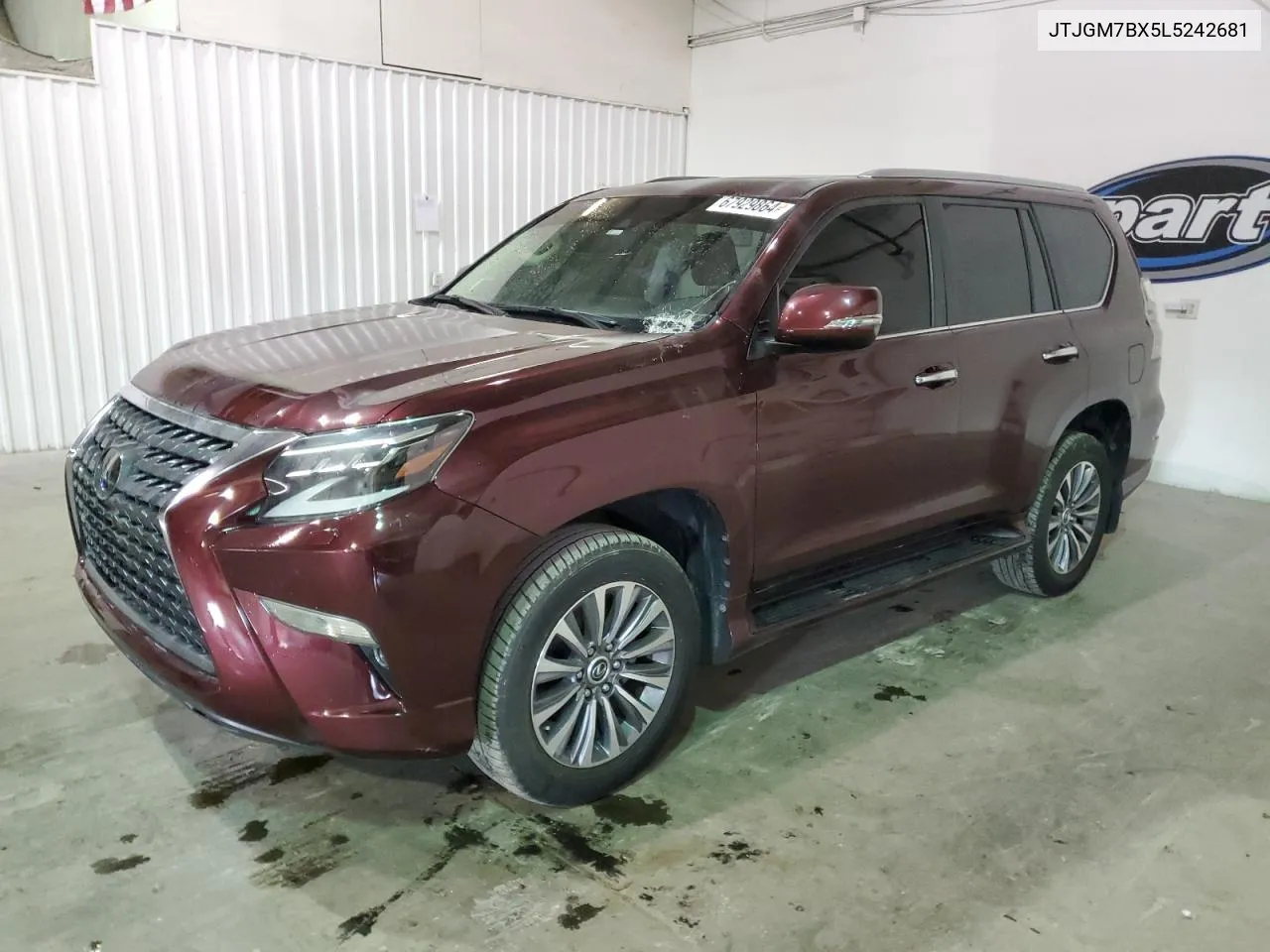 2020 Lexus Gx 460 Luxury VIN: JTJGM7BX5L5242681 Lot: 67929864