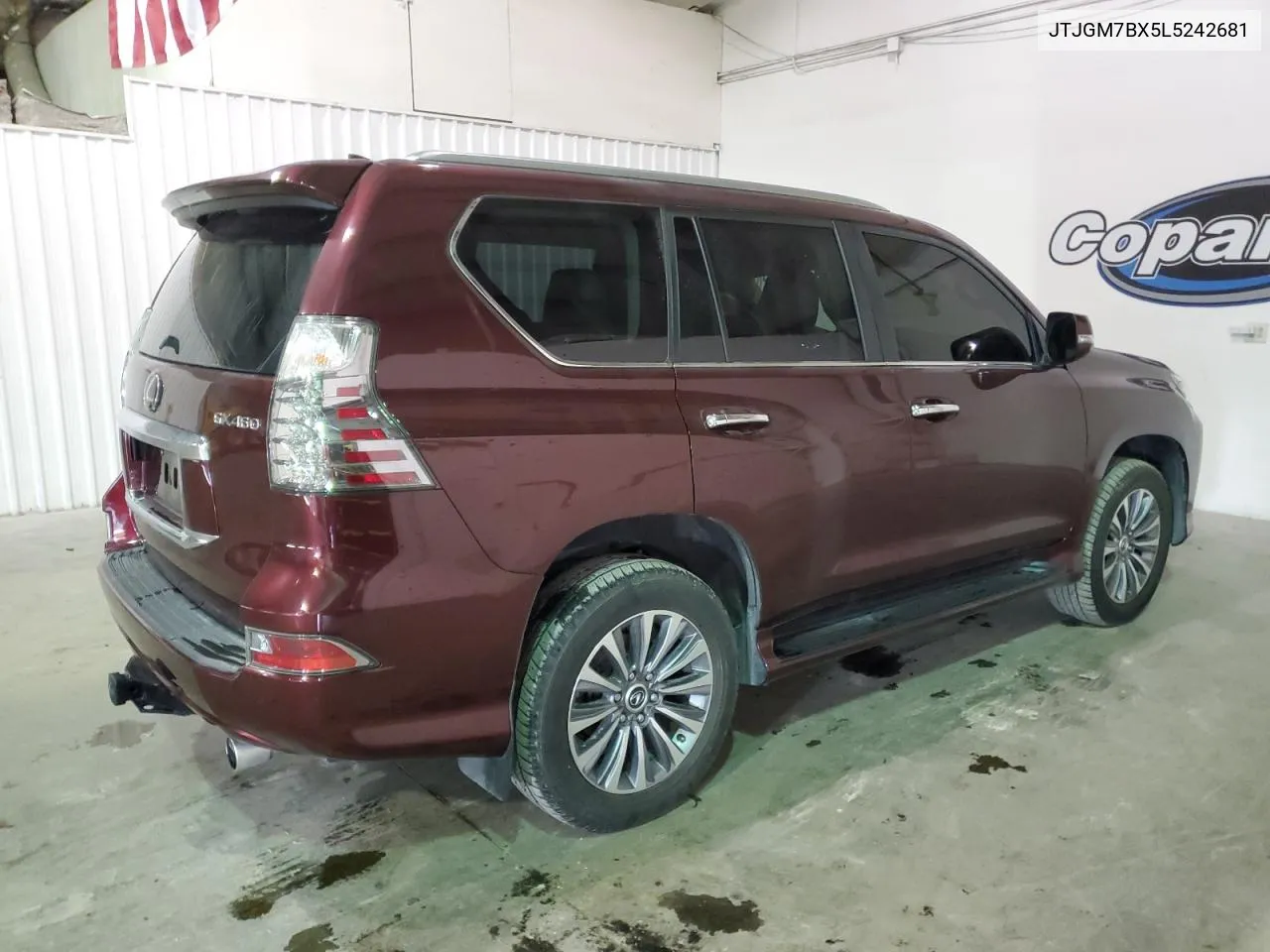 JTJGM7BX5L5242681 2020 Lexus Gx 460 Luxury