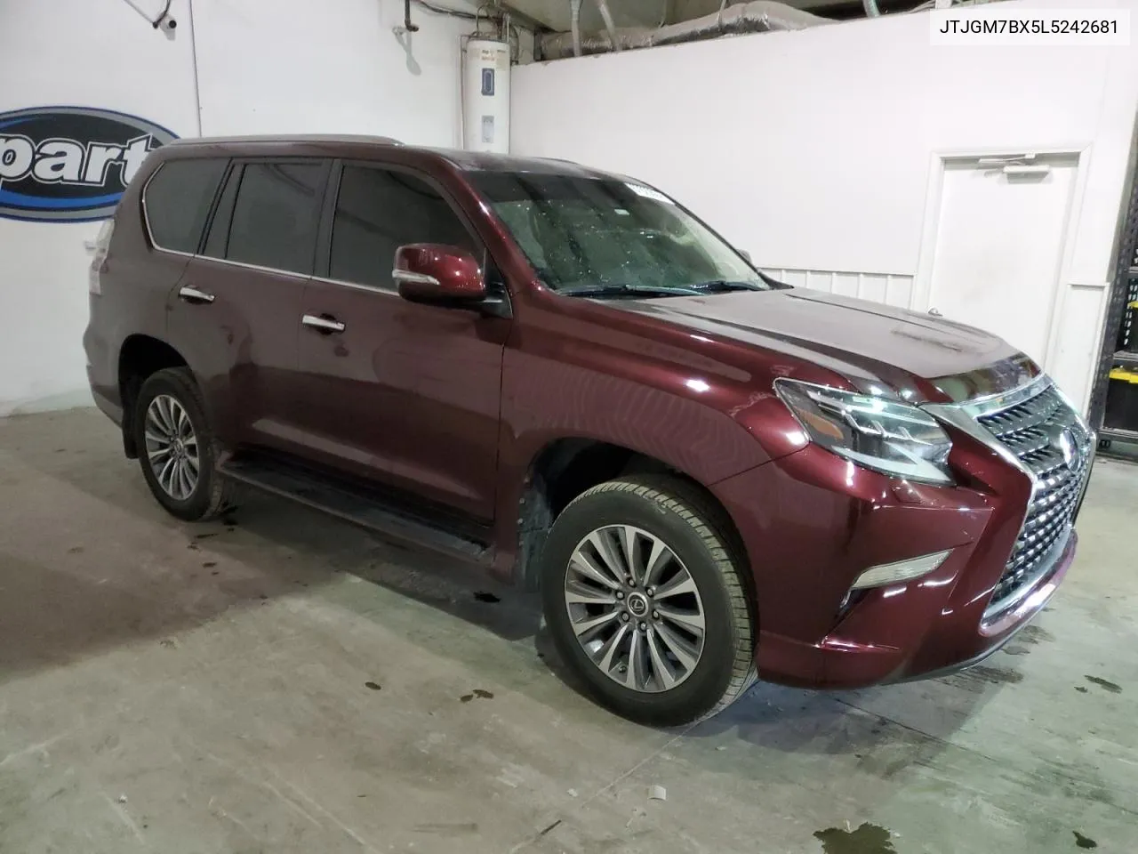 2020 Lexus Gx 460 Luxury VIN: JTJGM7BX5L5242681 Lot: 67929864