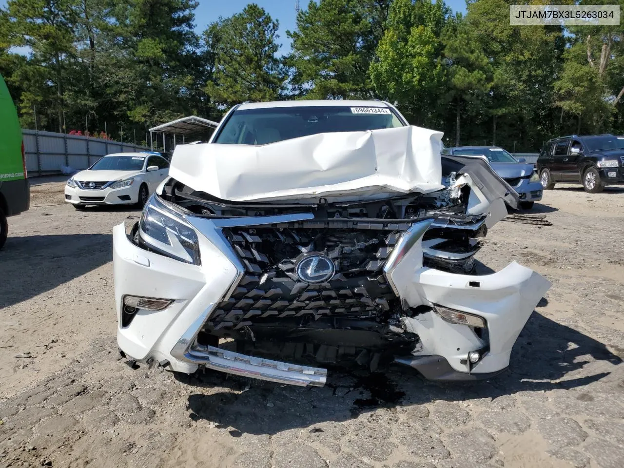 2020 Lexus Gx 460 Premium VIN: JTJAM7BX3L5263034 Lot: 69661344