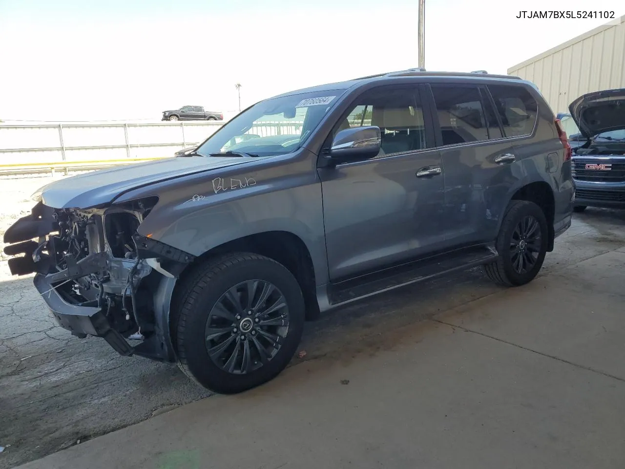 2020 Lexus Gx 460 Premium VIN: JTJAM7BX5L5241102 Lot: 70760564