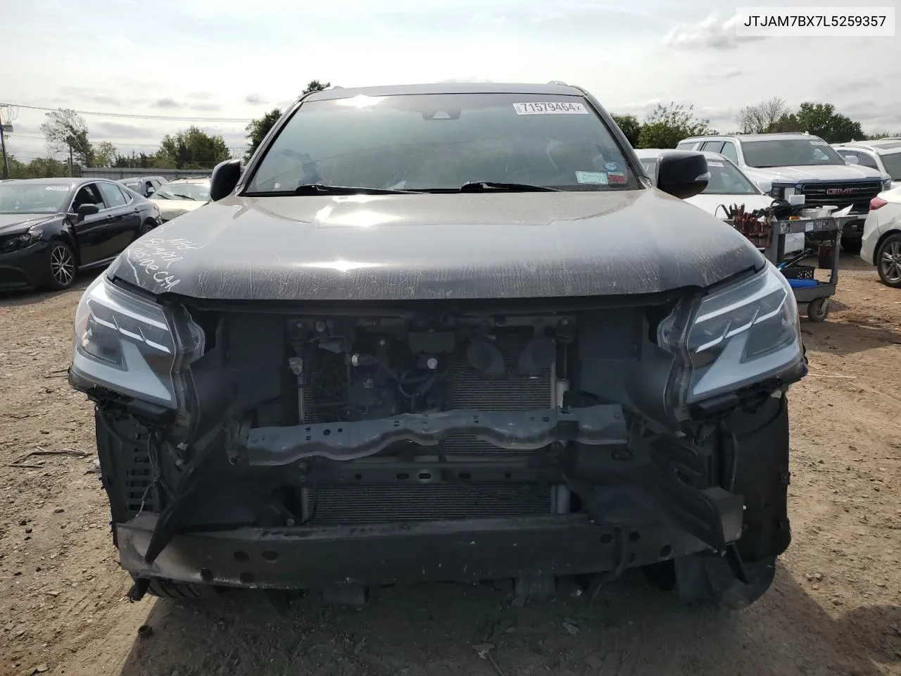 2020 Lexus Gx 460 Premium VIN: JTJAM7BX7L5259357 Lot: 71579464