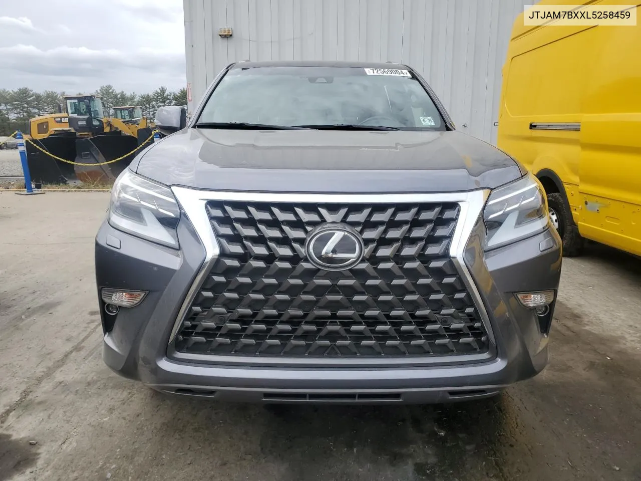 2020 Lexus Gx 460 Premium VIN: JTJAM7BXXL5258459 Lot: 72569004