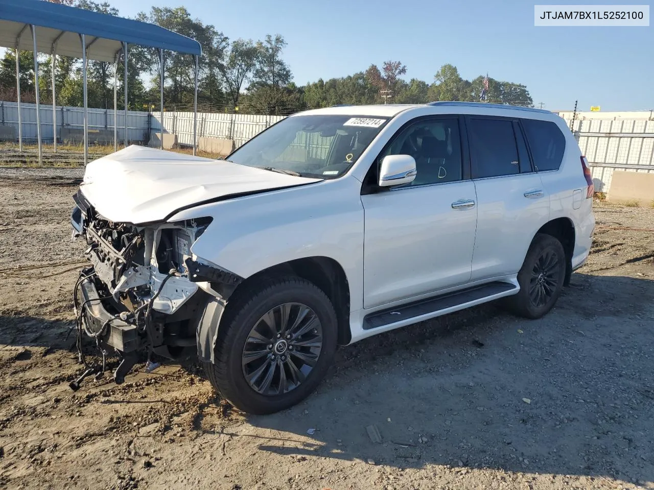 2020 Lexus Gx 460 Premium VIN: JTJAM7BX1L5252100 Lot: 72597214