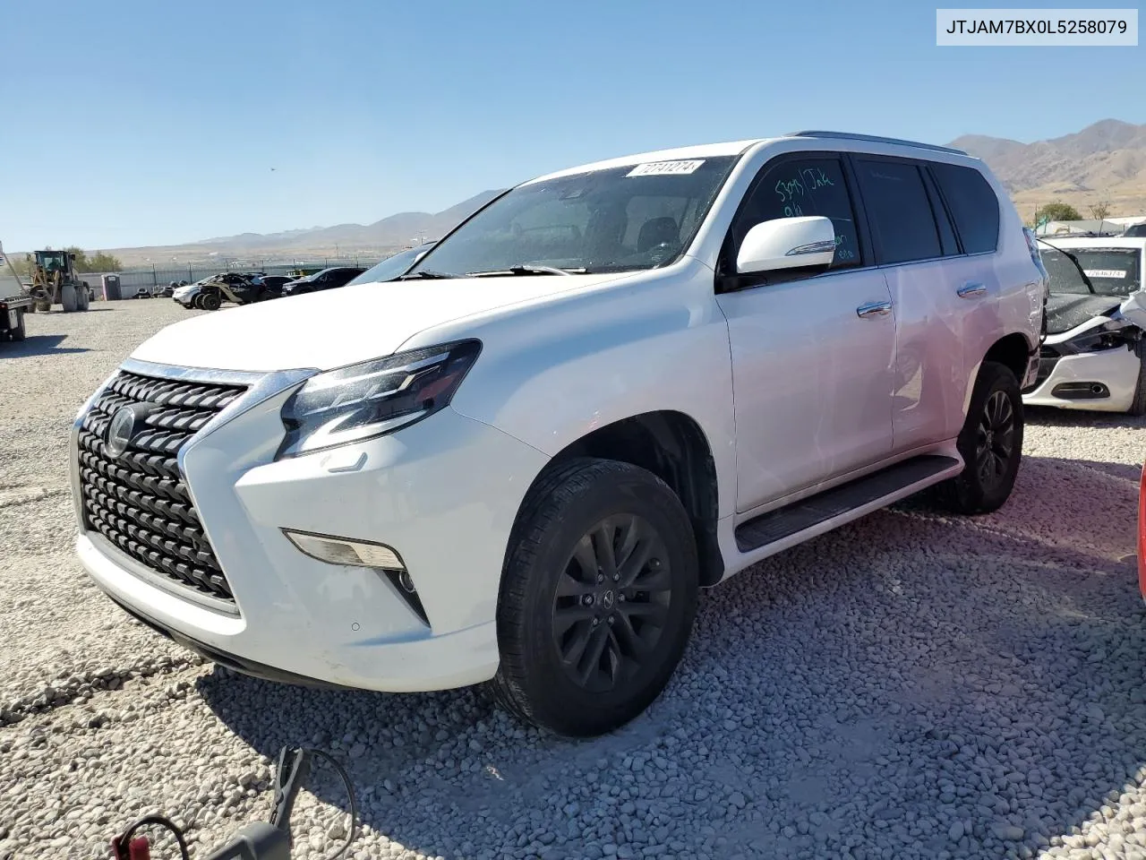 2020 Lexus Gx 460 Premium VIN: JTJAM7BX0L5258079 Lot: 72741274